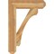 Ekena Millwork Legacy Craftsman Rough Sawn Bracket, Western Red Cedar, 6"W x 28"D x 40"H BKT06X28X40LEC04RWR - alternate 4